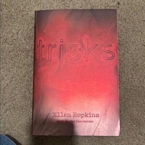 Ellen Hopkins 'Tricks' Hardcover Book